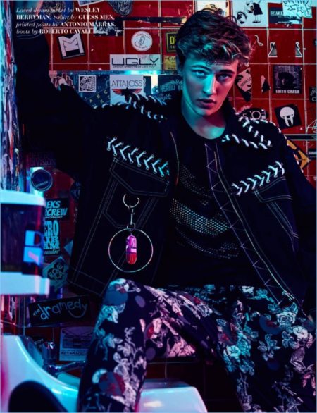 Lucky Blue Smith 2017 The Atomics FV Magazine Cover Photo Shoot 008