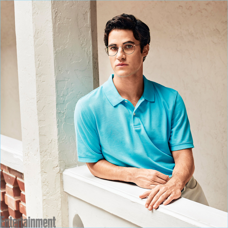 Darren Criss as Andrew Cunanan in The Assassination of Gianni Versace: American Crime Story