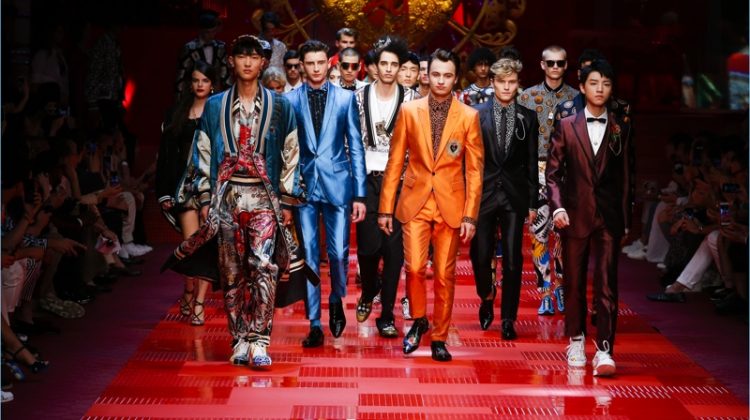 Dolce & Gabbana presents its spring-summer 2018 men's collection.