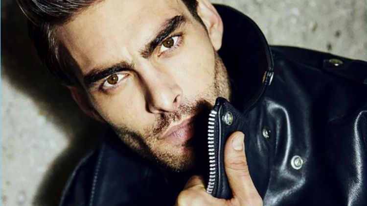 One of BVLGARI's brand ambassadors, Jon Kortajarena poses for a striking image.