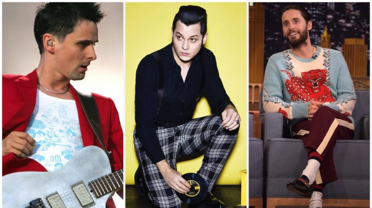 Men Who Rock: Matt Bellamy, Jack White, and Jared Leto provide fashion inspiration.