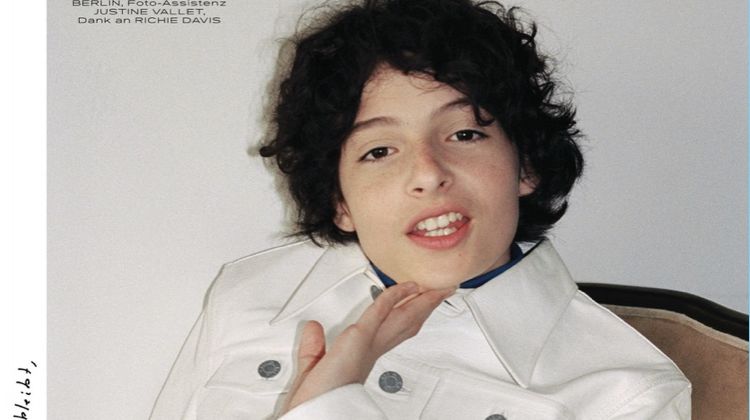 Finn Wolfhard 2017 Interview Germany Cover Photo Shoot 011