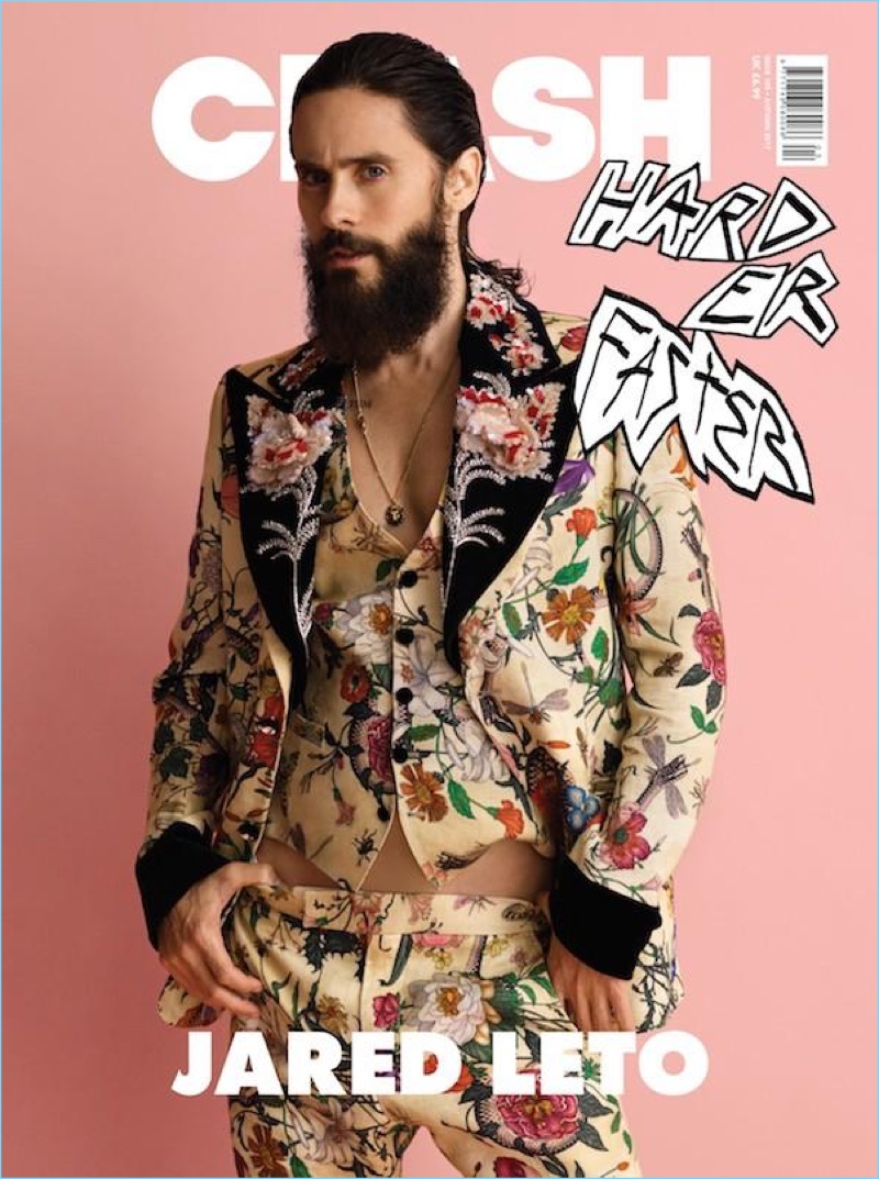 Jared Leto covers Clash magazine.