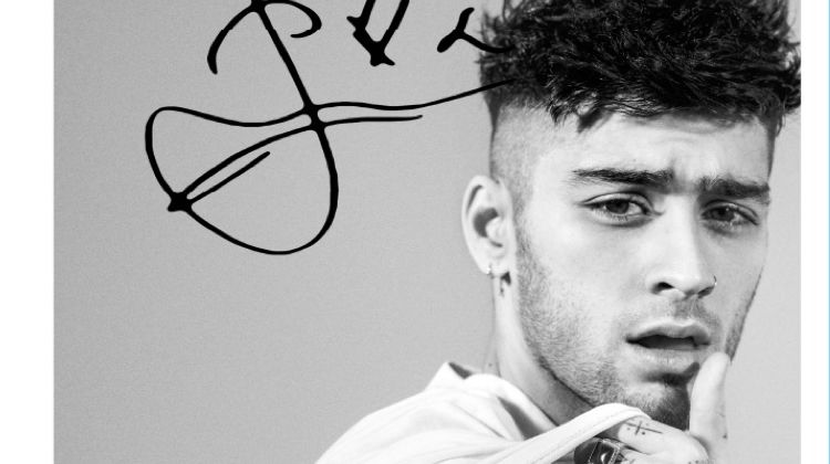 Showing off his tattoos, Zayn Malik stars in a new photo shoot.