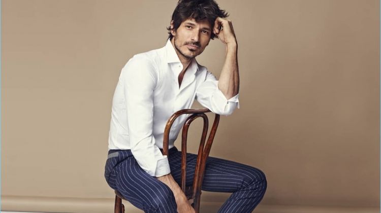 Andres Velencoso fronts Carmela's spring-summer 2018 campaign.