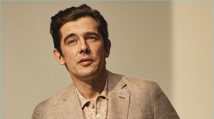 Gregory Harris photographs Werner Schreyer for Brioni's spring-summer 2018 catalog.