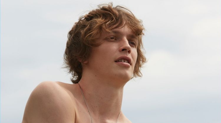 Taking to the beach, Lucas Satherley fronts Katama's latest season.