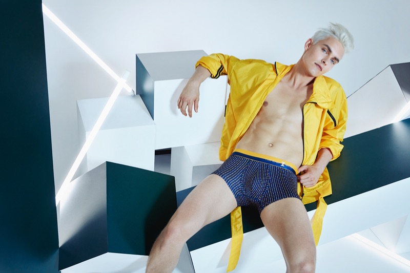 Otto Seppalainen fronts I Am What I Wear's spring-summer 2019 campaign.