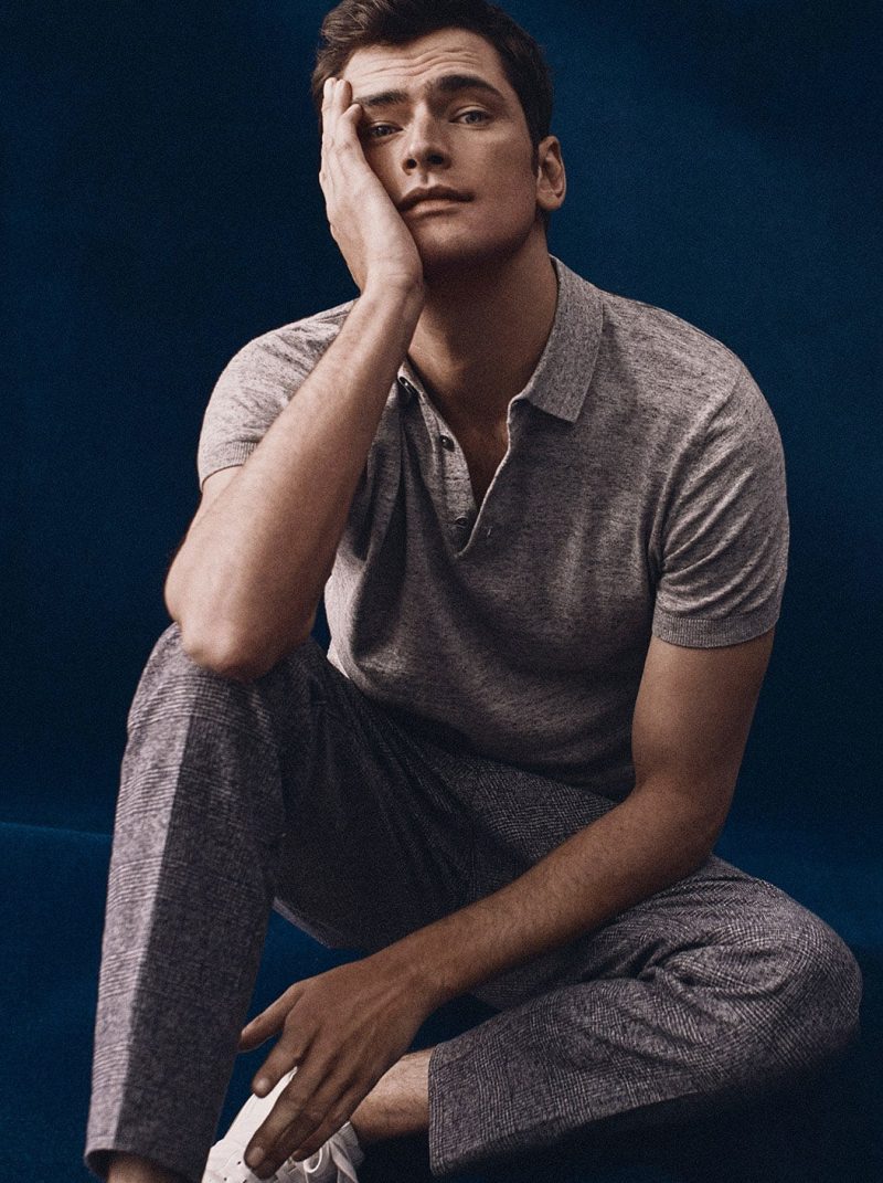 Massimo Dutti enlists Sean O'Pry to star in a stylish spring story.