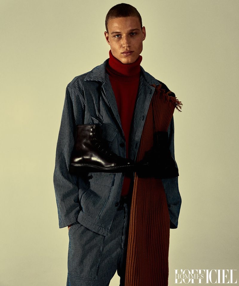 Michael Oder 2019 LOfficiel Hommes Ukraine Editorial 006