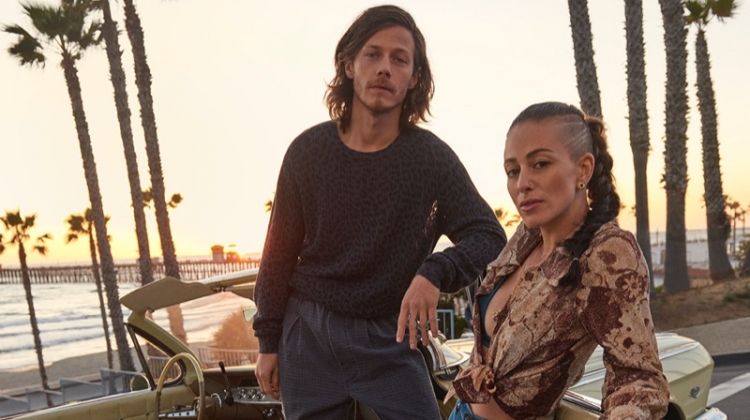 Jozie Furchgott Sourdiffe and McCaul Lombardi star in UGG's spring-summer 2019 campaign.