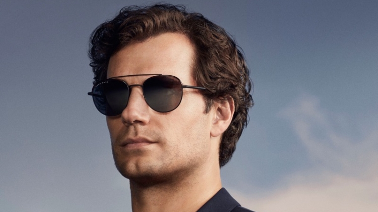 British actor Henry Cavill appears in BOSS' spring-summer 2019 eyewear campaign.