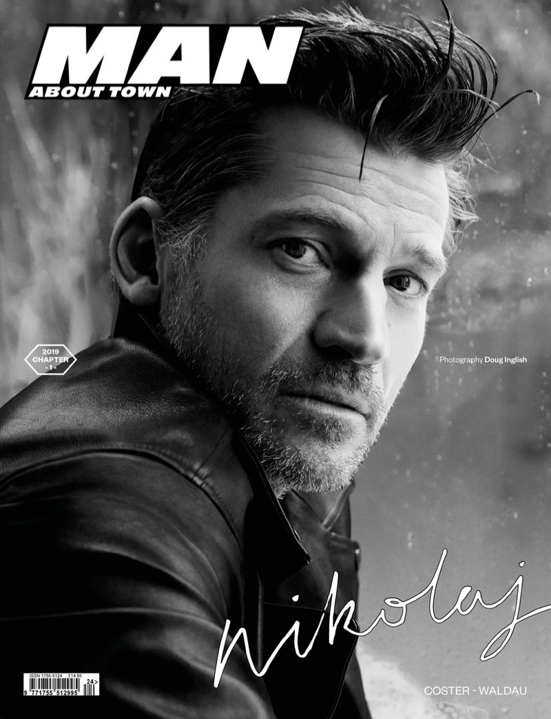 Nikolaj Coster-Waldau covers the most recent issue of Man About Town.