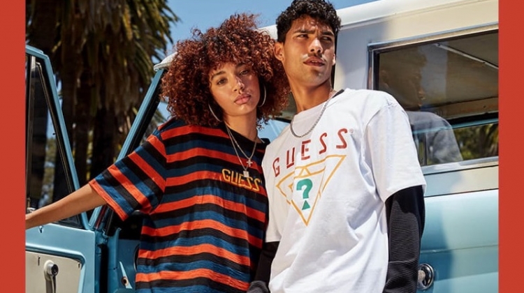 Alexis Ordonez stars in GUESS Originals' fall 2019 campaign.