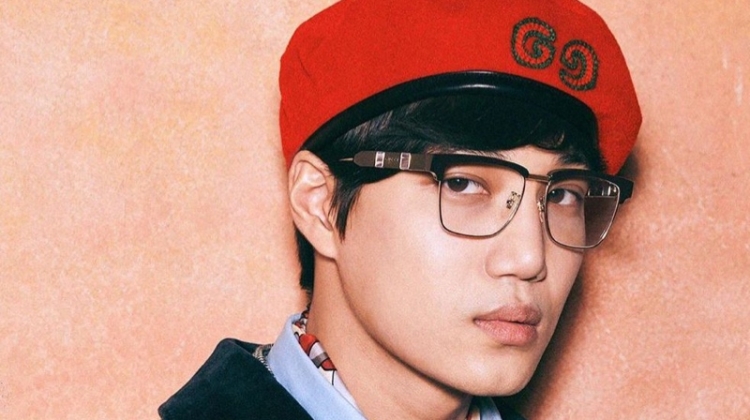 Kai stars in Gucci's fall-winter 2019 eyewear campaign.