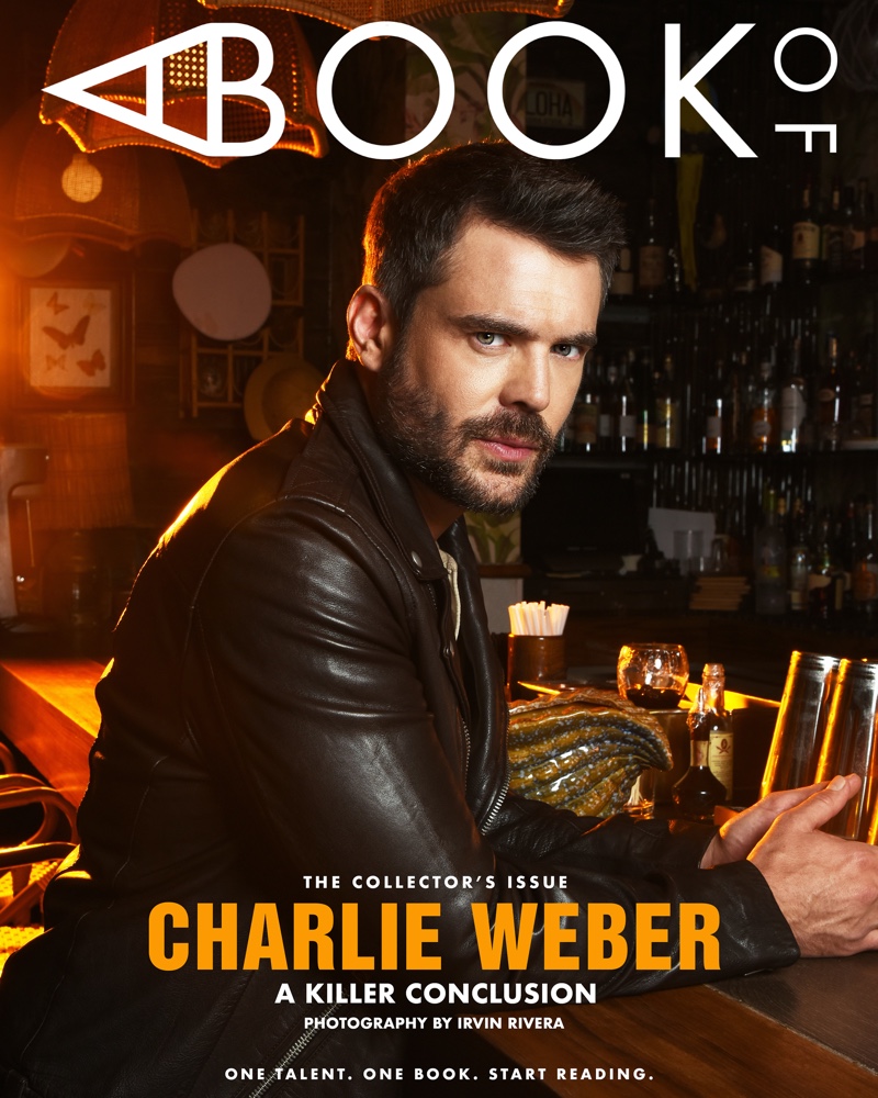 Charlie Weber covers the latest issue of A Book Of Magazine.