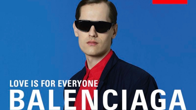 Jarno Parkkima appears in Balenciaga's spring-summer 2020 campaign.