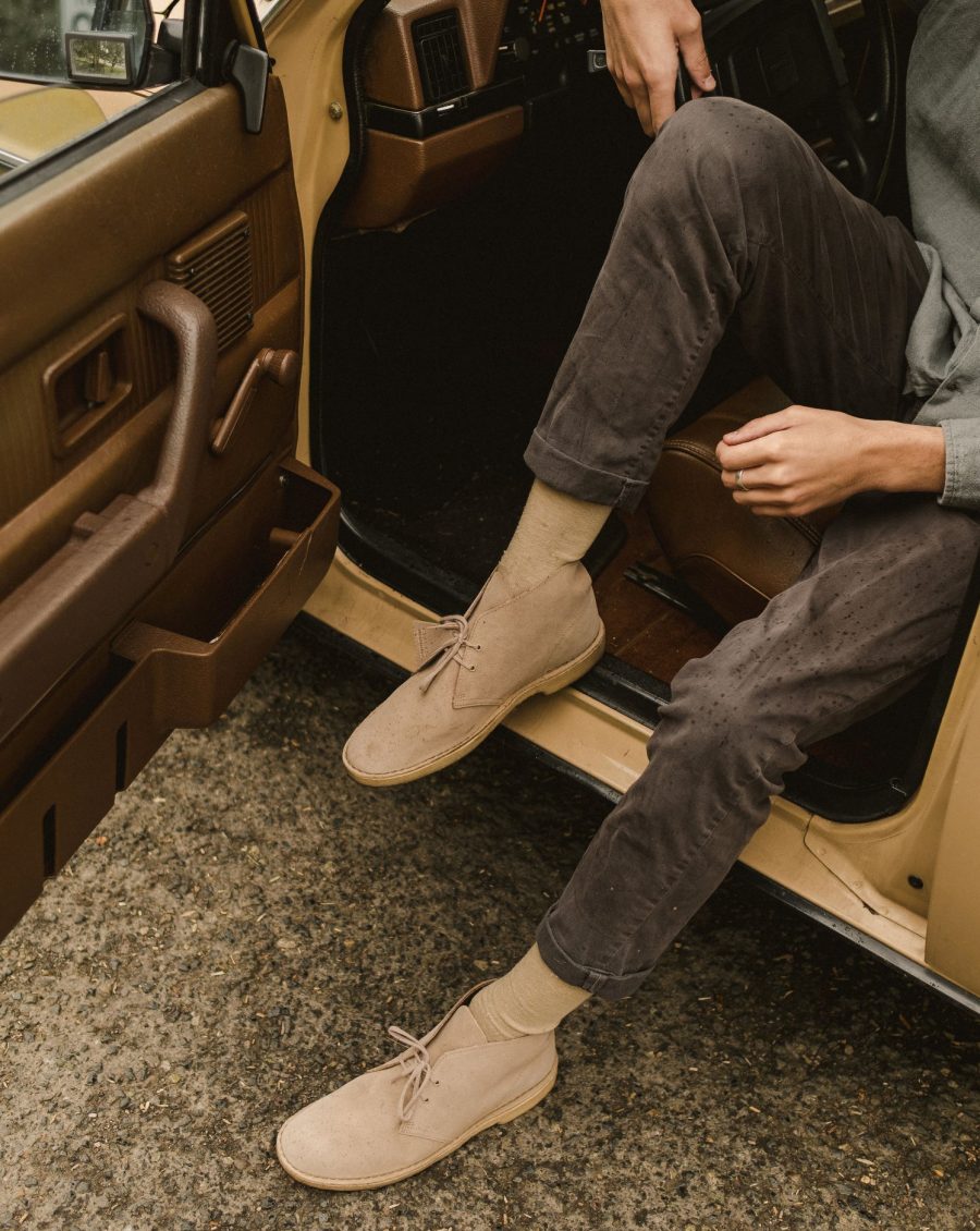 Clarks Desert Boot in Sand Suede