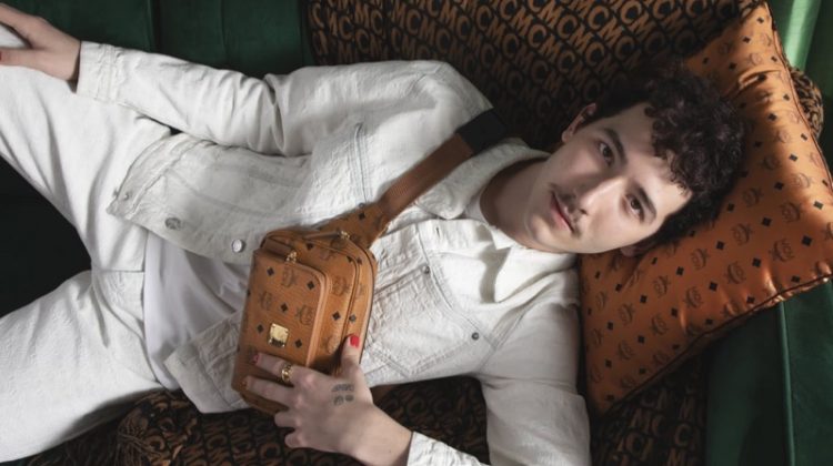 Frankie Jonas stars in MCM's spring 2021 campaign.