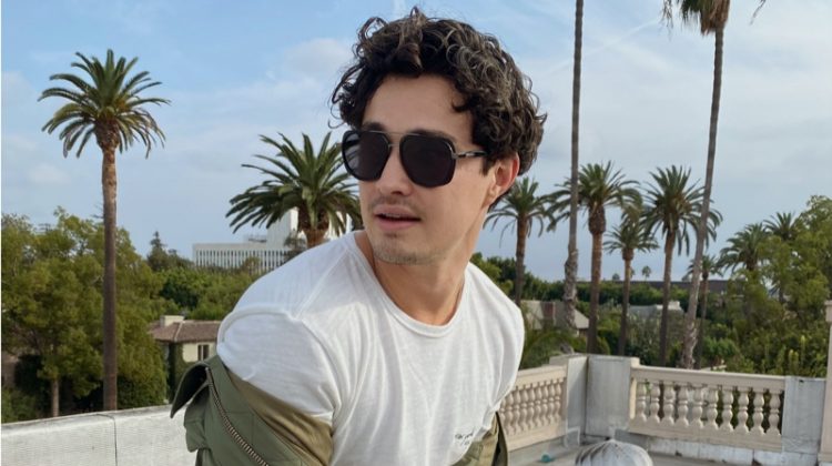 Actor Gavin Leatherwood links up with Rag & Bone for its Eyewear Photo Project.