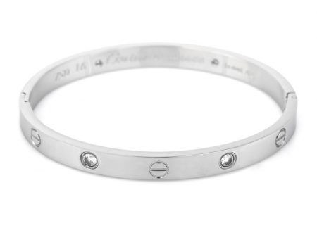 Platinum Cartier Love Bracelet