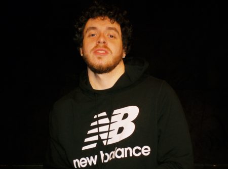 Jack Harlow Rapper Black New Balance Hoodie