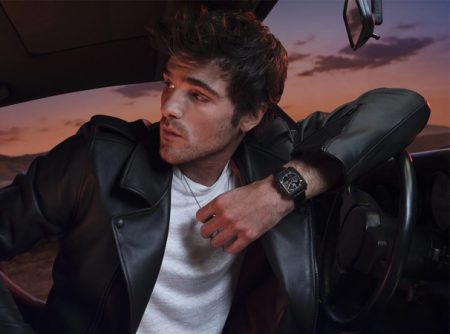 Jacob Elordi TAG Heuer Monaco Watch Campaign 2022