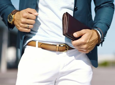 Stylish Man Accessories Belt Wallet