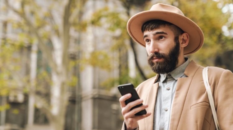 Man Short Hair Felt Hat