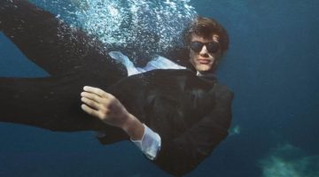 Francesco Ruggiero Underwater Oliver Peoples Spring 2023 Campaign