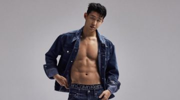 Son Heung-min Calvin Klein Denim Campaign 2023