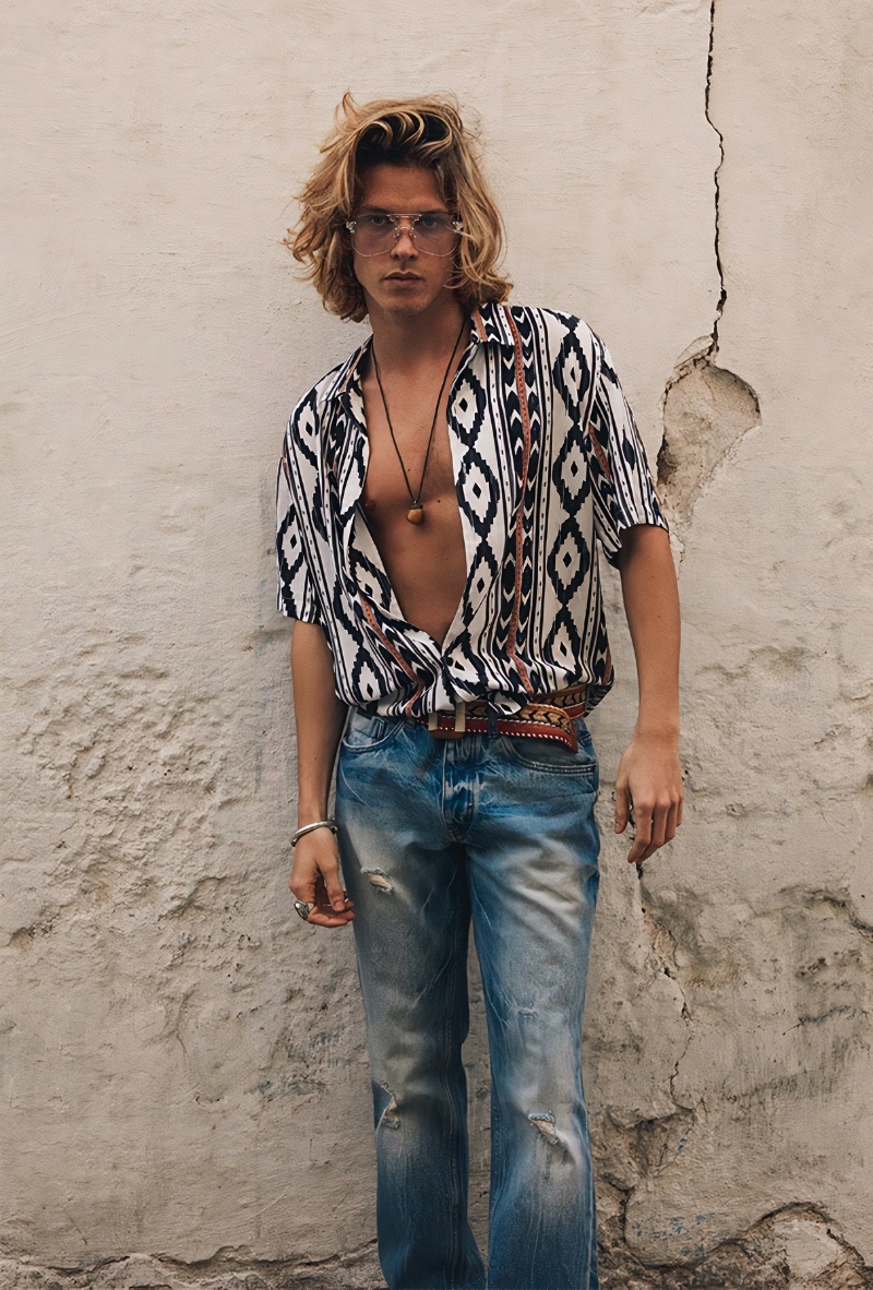 Boho clothing for mens hotsell