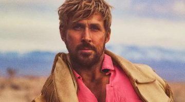 Ryan Gosling dons western style for his GQ photoshoot. The Barbie actor wears vintage fashions, including a pair of Levi's jeans from Front General Store.