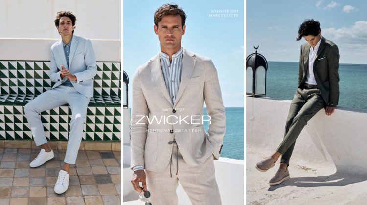 Guy & Federico Don the Perfect Summer Style for ZWICKER