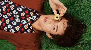 Daniel Zhou stars in a whimsical new Gucci campaign.