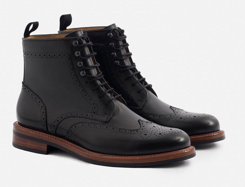 Fashionable Types of Boots Men Beckett Simonon Nolan Brogue Boots