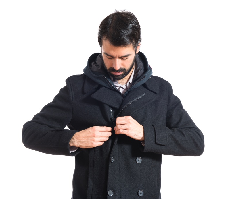 Layered Coat Men