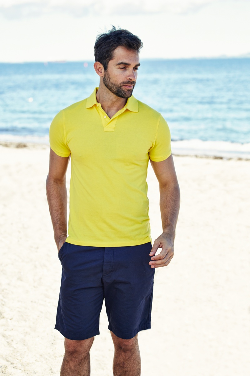 Polo Shirt Resort Mens Fashion