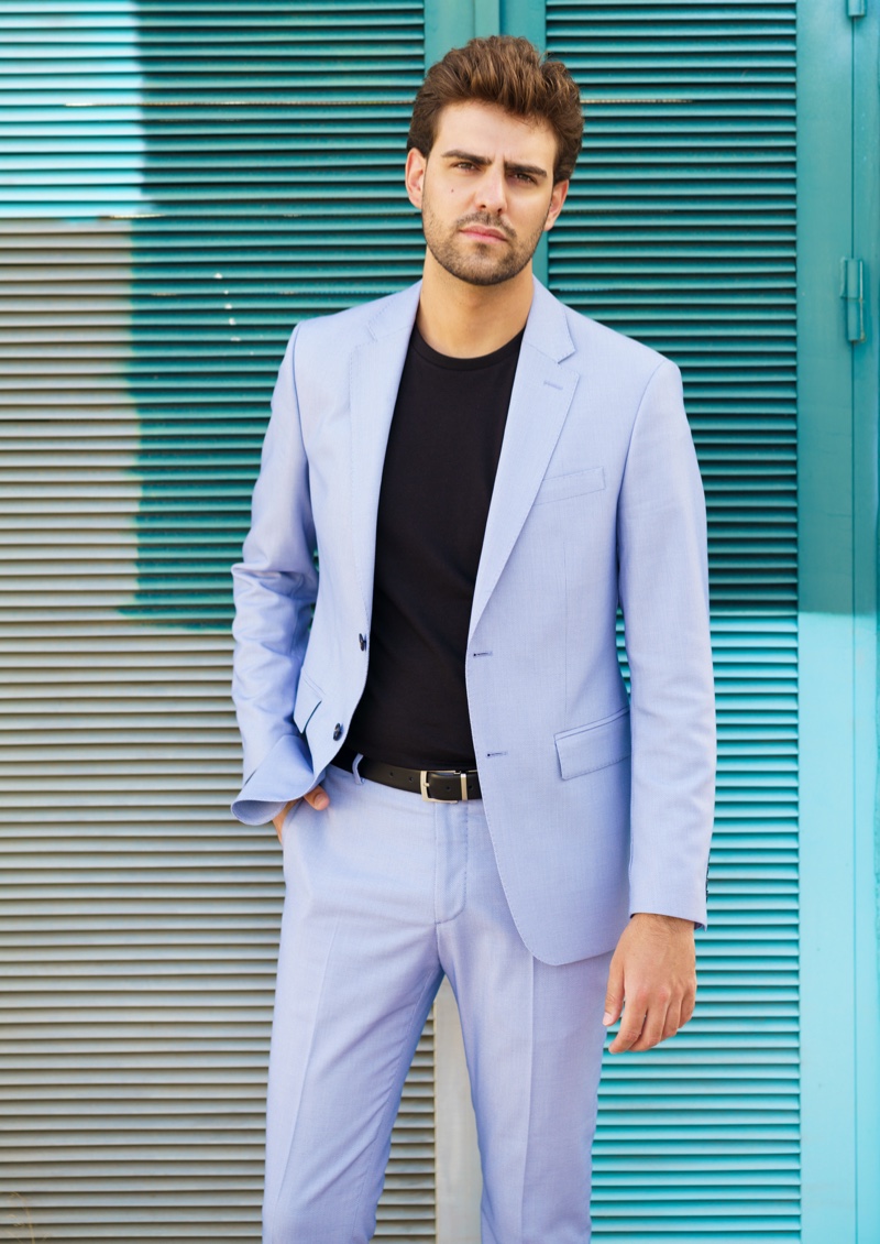 Resort Blue Suit