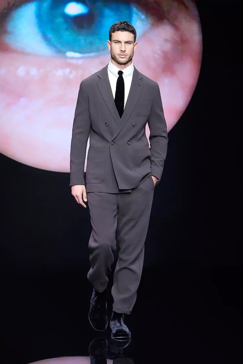 Giorgio Armani Fall Winter 2024 Collection Men 070