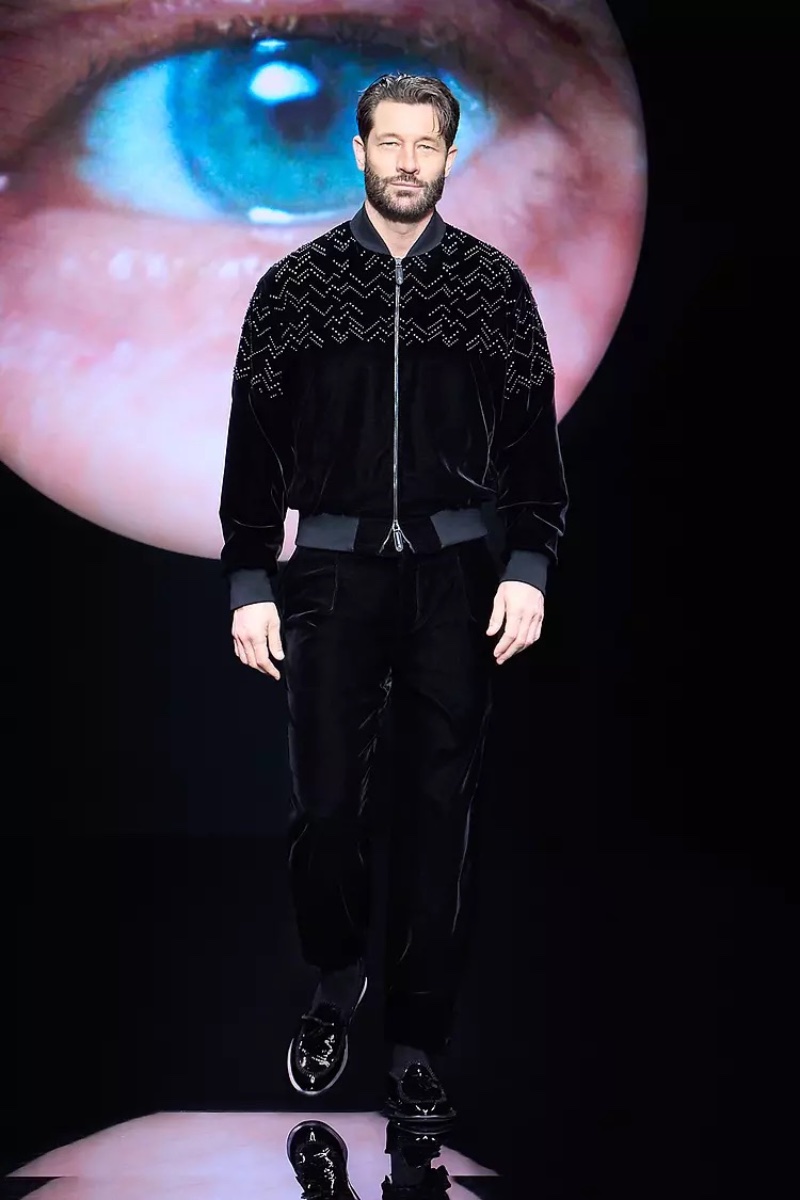 Giorgio Armani Fall Winter 2024 Collection Men 074