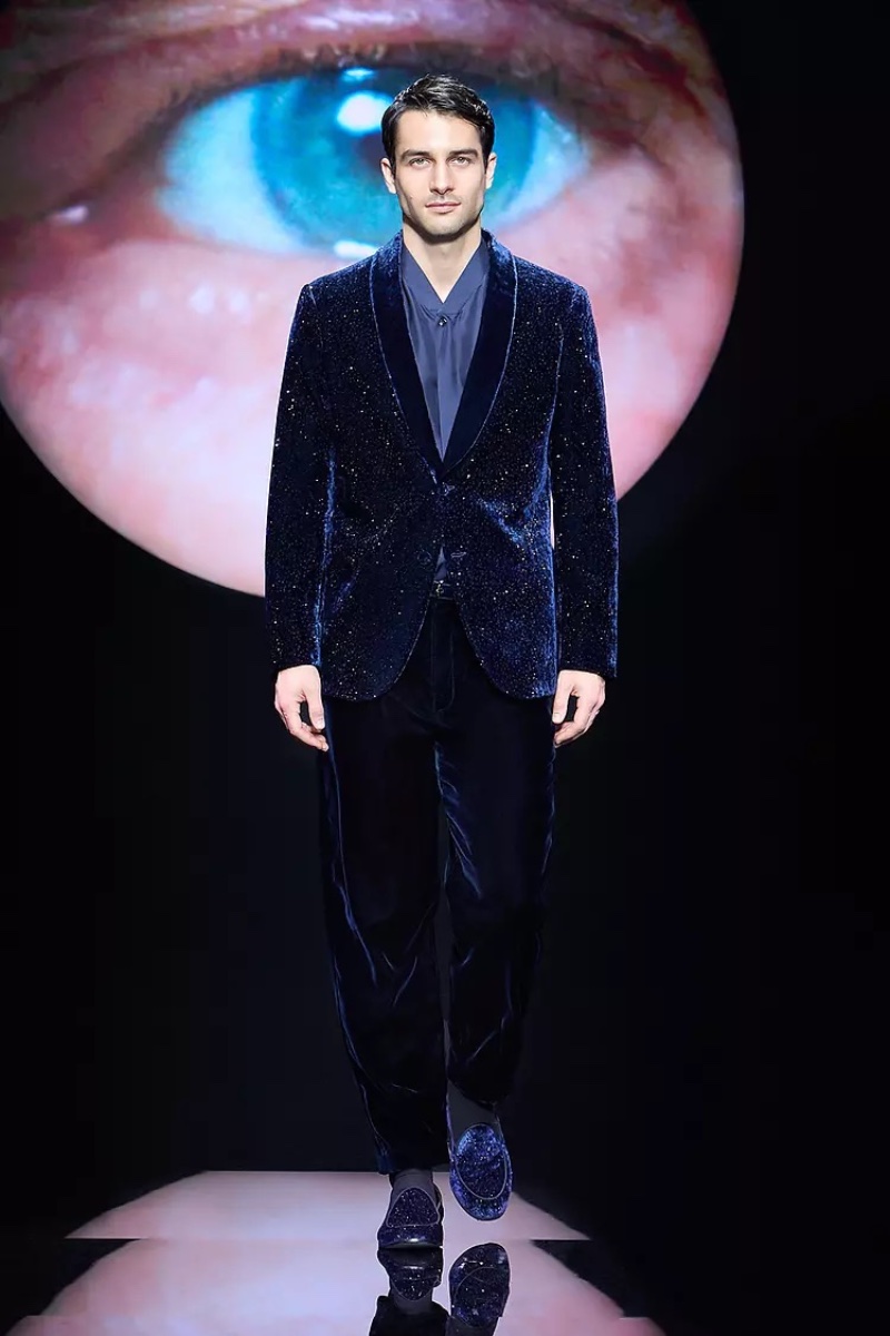 Giorgio Armani Fall Winter 2024 Collection Men 075