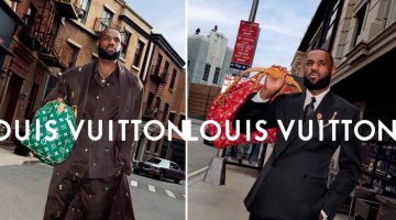 LeBron James Louis Vuitton Spring 2024 Advertisement