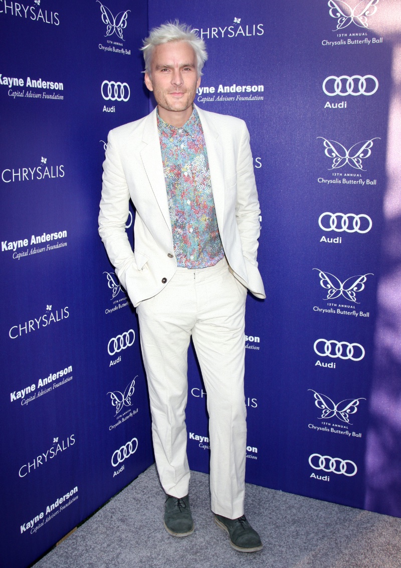 Balthazar Getty White Suit Men