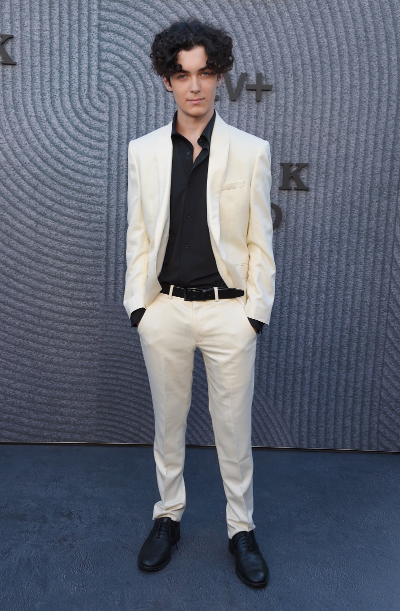 Braxton Alexander White Suit Men