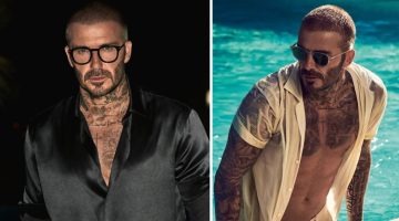 David Beckham Eyewear Spring Summer 2024 Campaign