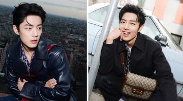 Xiao Zhan Gucci Horsebit 1955 Bag Campaign 2024