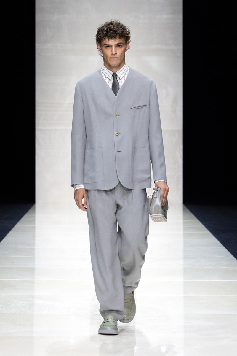 Giorgio Armani Spring Summer 2025 Collection Men 010