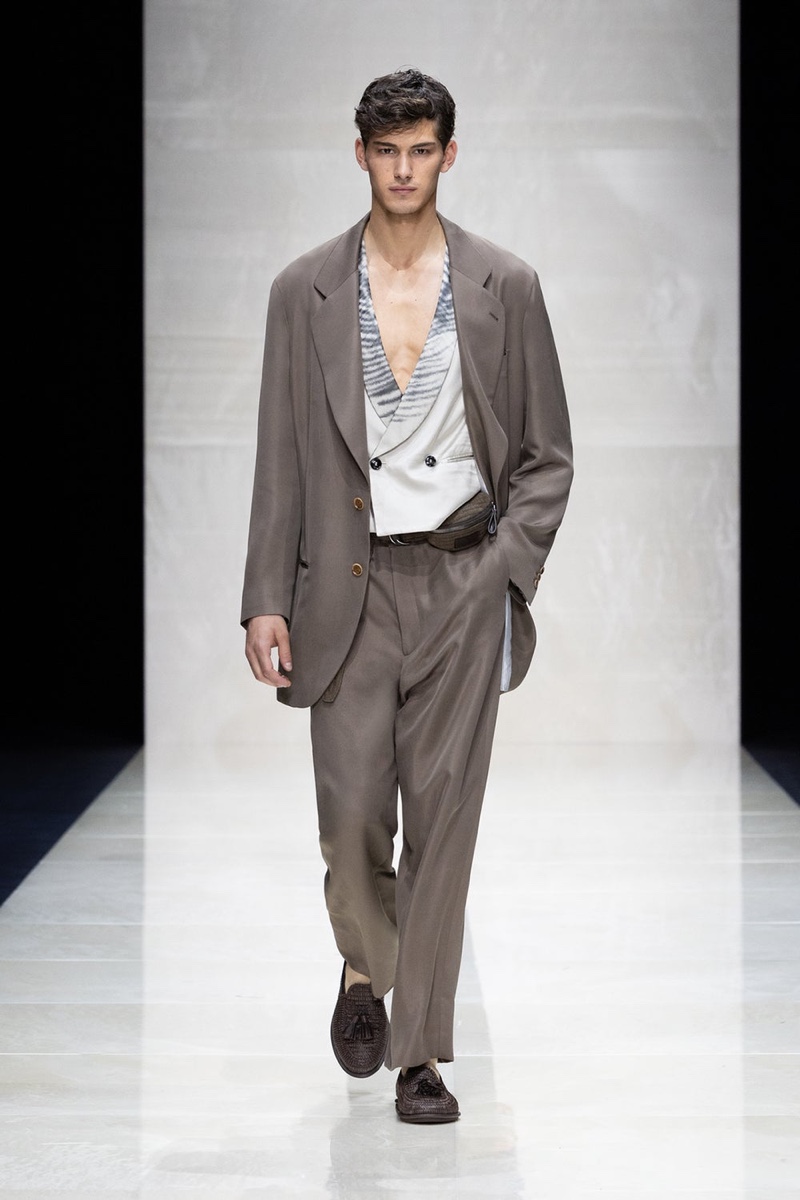 Giorgio Armani Spring Summer 2025 Collection Men 038