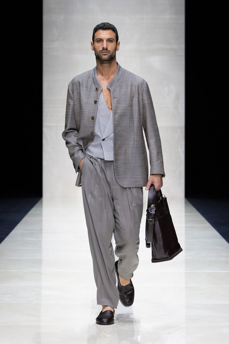 Giorgio Armani Spring Summer 2025 Collection Men 040